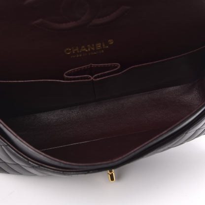 Chanel Lambskin Quilted Medium Double Flap Black 4 of 13