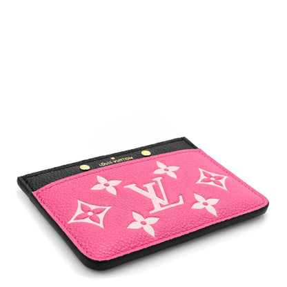 Louis Vuitton Empreinte Spring In The City Card Holder Black White Pink 4 of 7