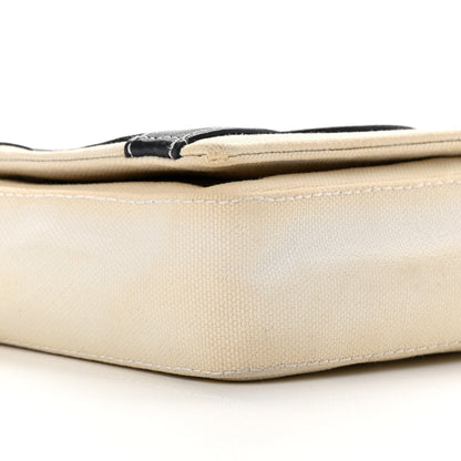 Chanel Canvas Metallic Lambskin Chocolate Bar N°5 Bag White 9 of 15