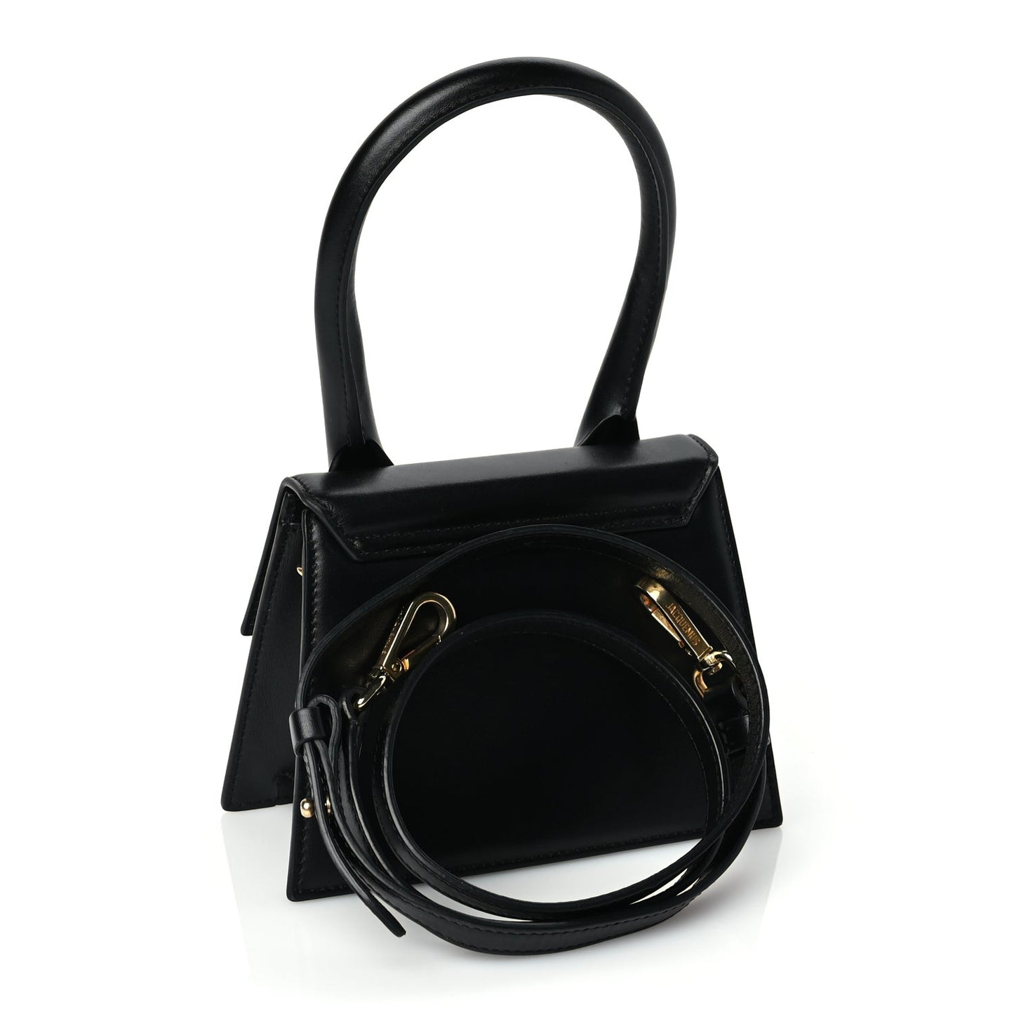 Smooth Calfskin Le Chiquito Moyen Black