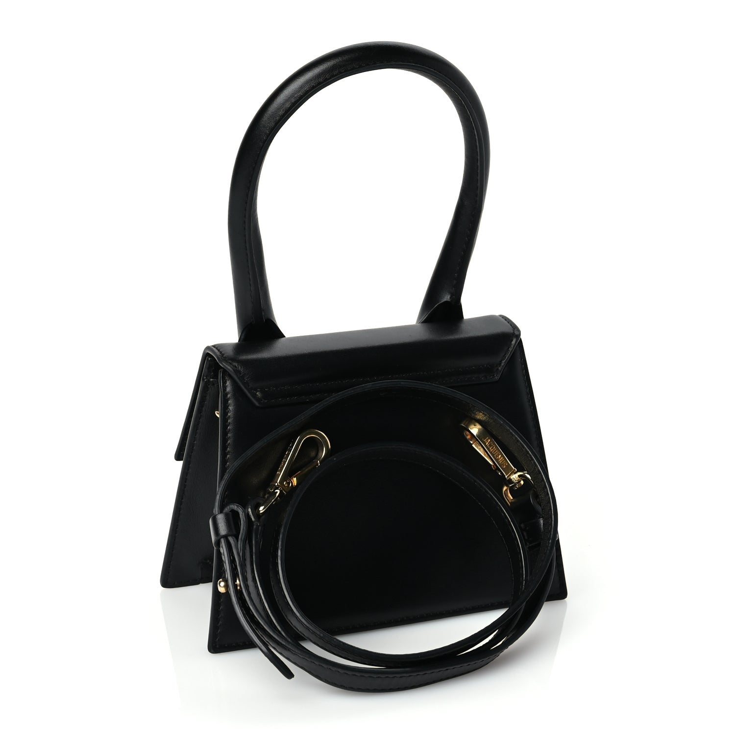 Jacquemus Smooth Calfskin Le Chiquito Moyen Black 2 of 8