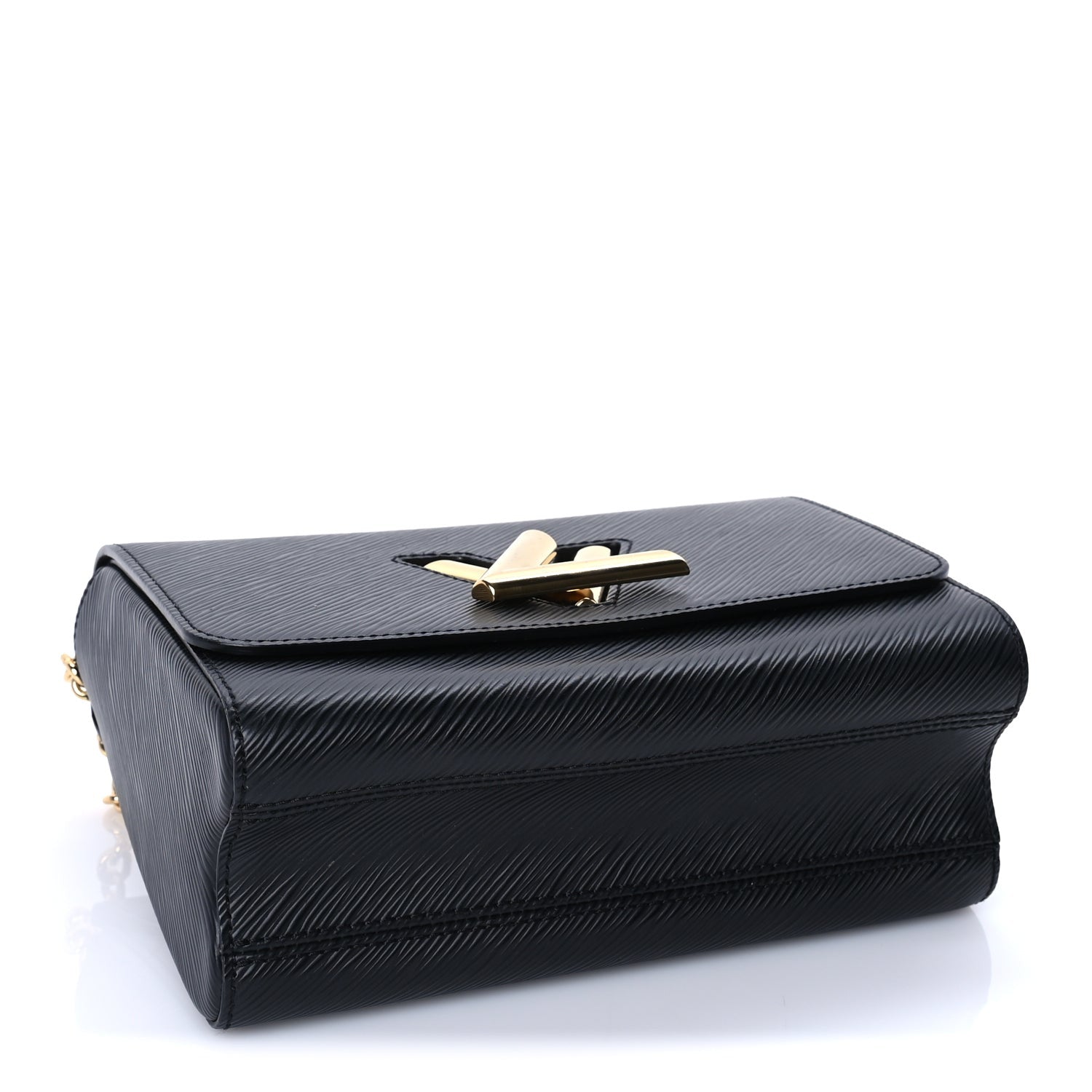 Louis Vuitton Epi Twist Shoulder Bag MM Black 3 of 7