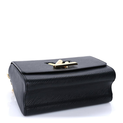 Louis Vuitton Epi Twist Shoulder Bag MM Black 3 of 7