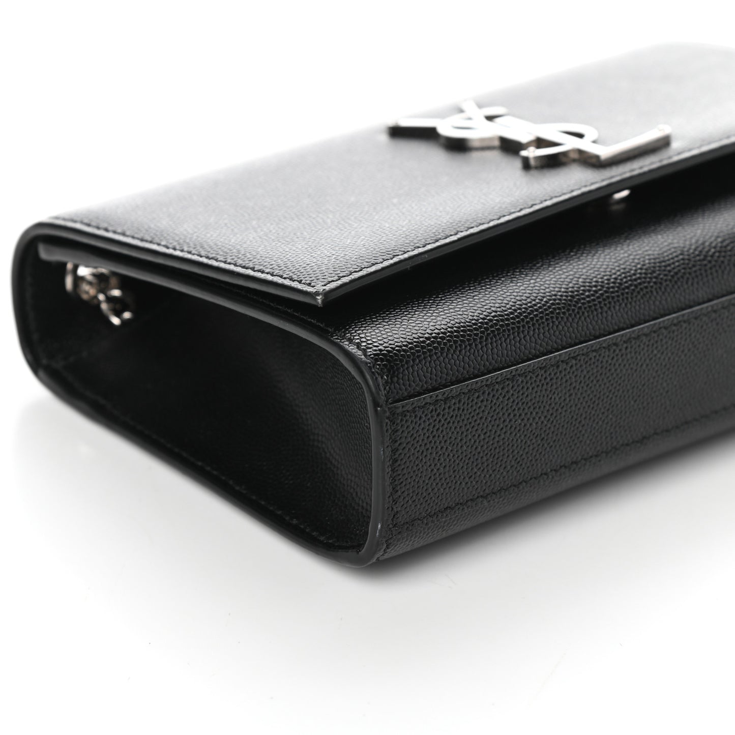 Grain De Poudre Small Monogram Kate Satchel Black