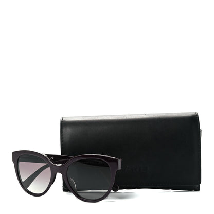 Chanel Acetate CC Butterfly Sunglasses 5414-A Black 9 of 9