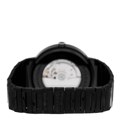 Bulgari Stainless Steel 41mm Automatic Watch Black 3 of 4