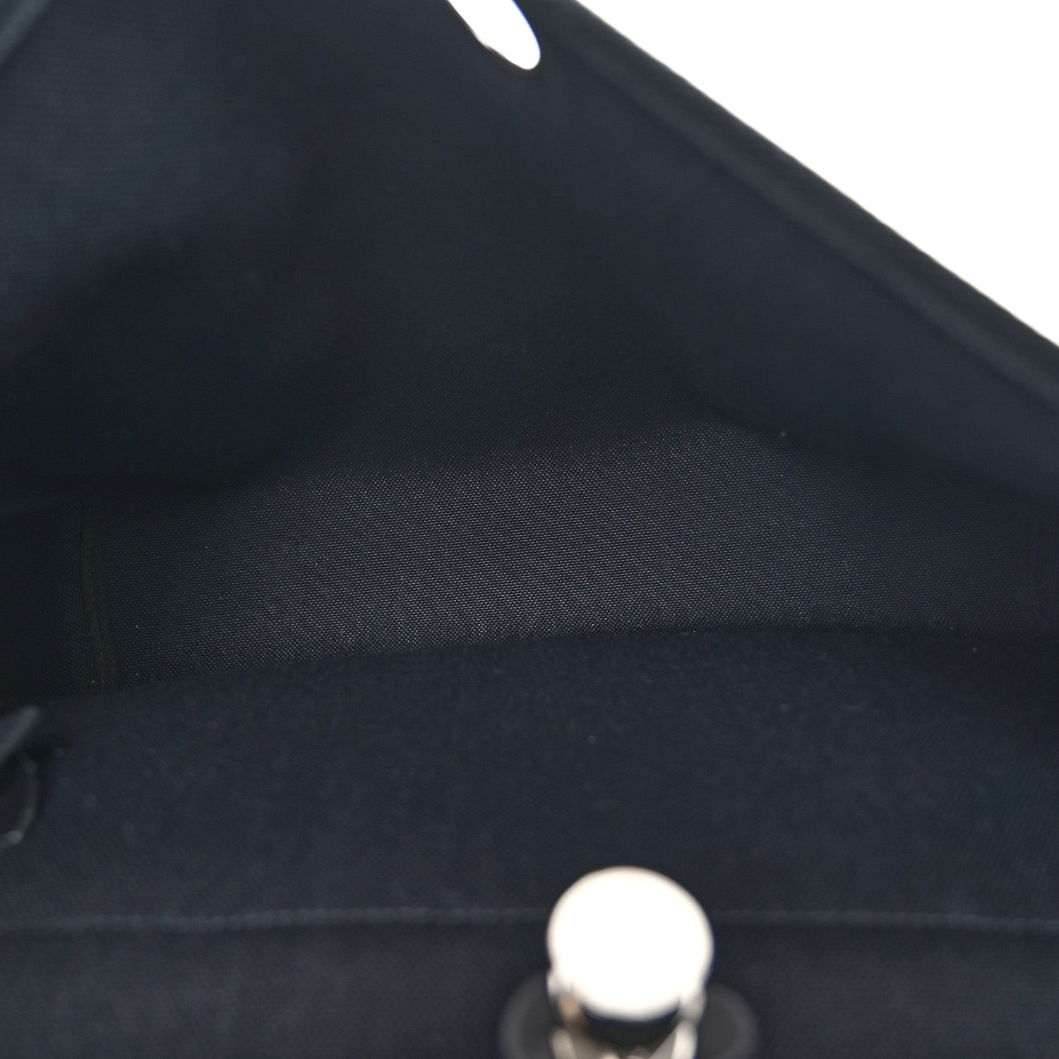 Hermes Military Toile Vache Hunter Herbag Messenger 39 Black 6 of 12