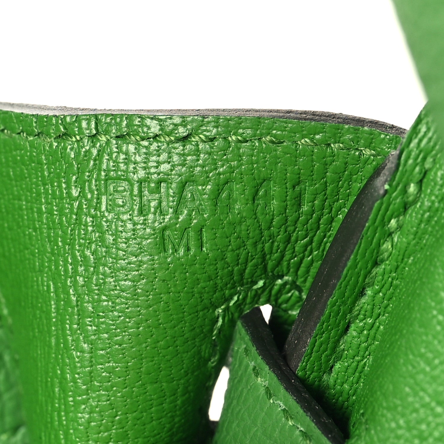 Hermes Togo Birkin 25 Vert Yucca 7 of 11