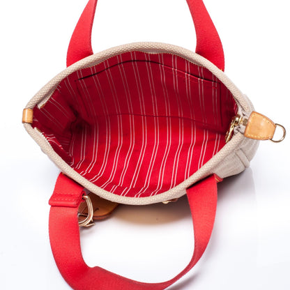 Louis Vuitton Cabas Antigua PM Beige 9 of 10