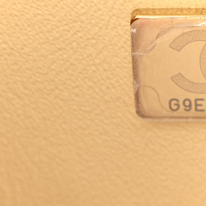 Chanel Tweed Quilted Mini Rectangular Flap Yellow Black 7 of 11