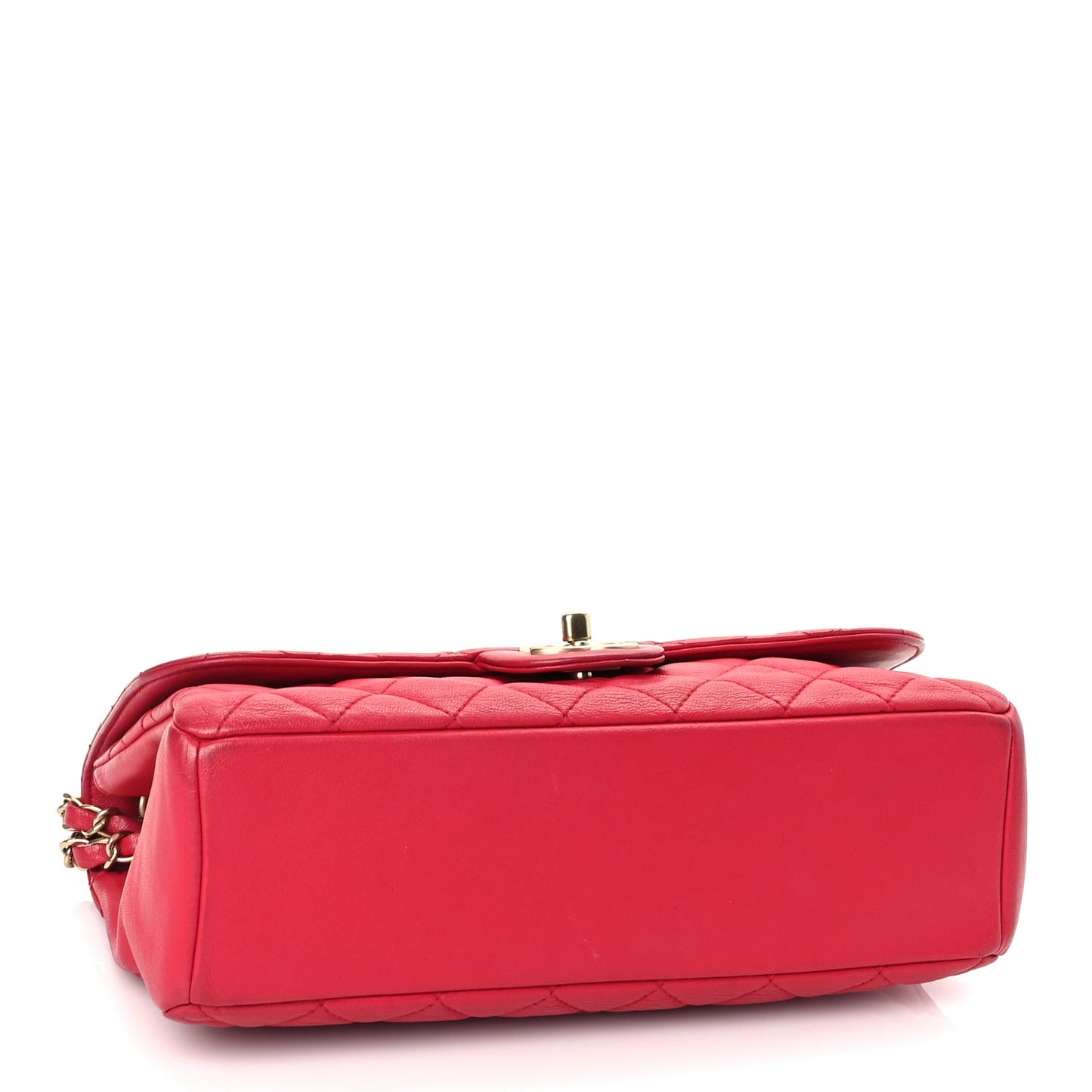 Lambskin Quilted Medium Mademoiselle Chic Flap Pink