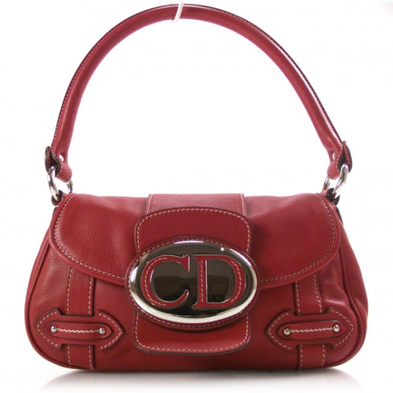 Leather Saint Germain Bag Red