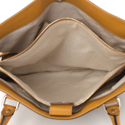 Gucci Monogram Medium Sukey Top Handle Tote Yellow 5 of 10