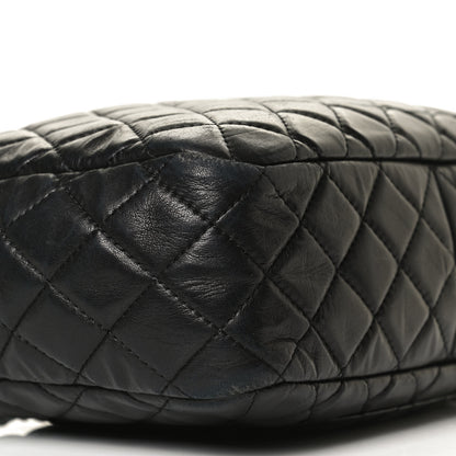 Chanel Lambskin Quilted Medium Camera Case Black 9 of 12