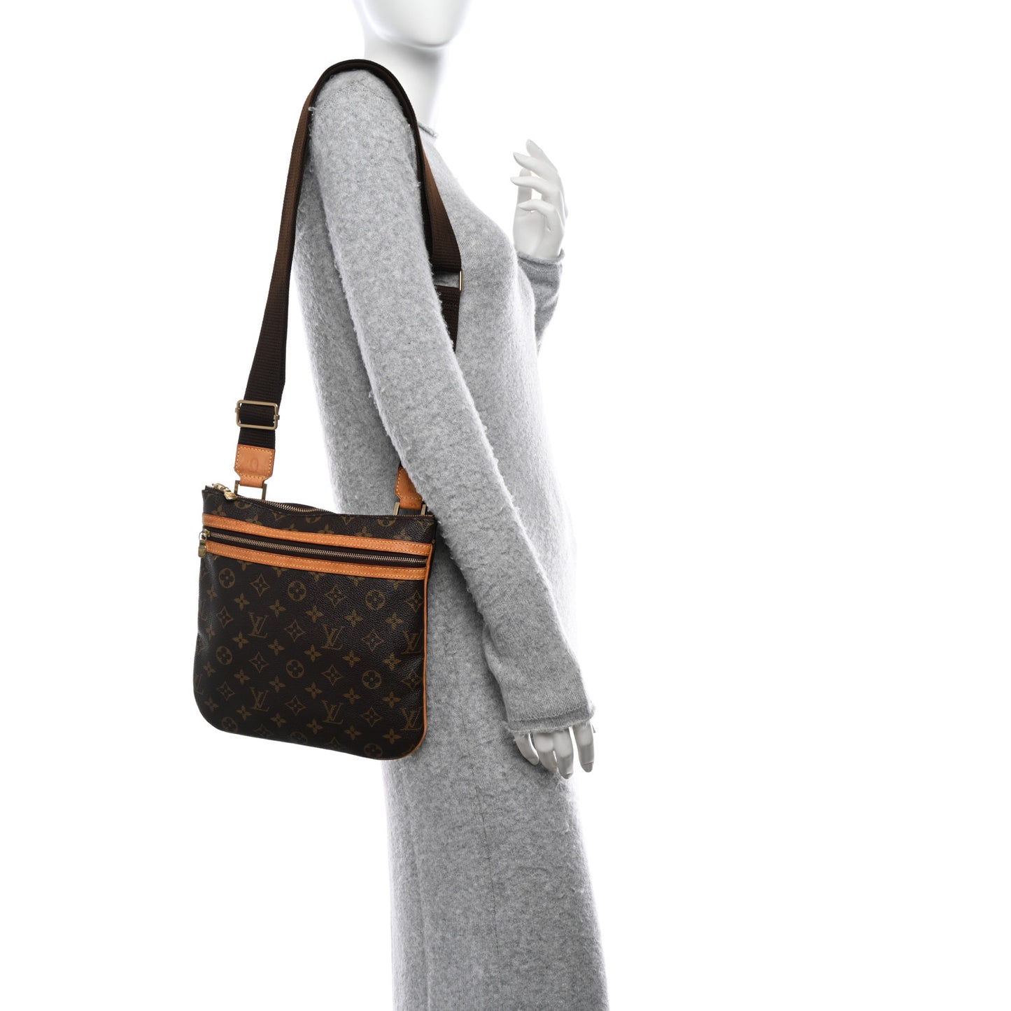 LOUIS VUITTON Monogram Bosphore Pochette