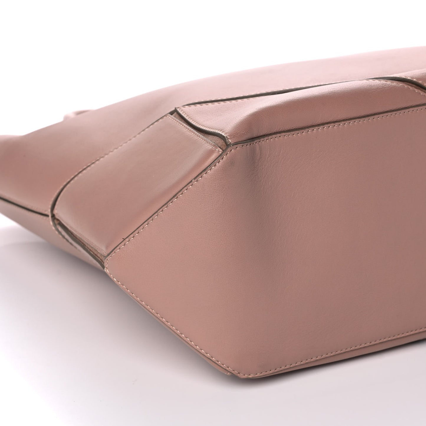 Nappa Medium Easy Tote Pale Pink