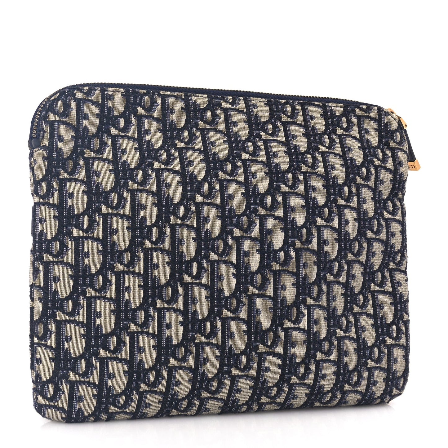 Oblique Travel Pouch Navy Blue