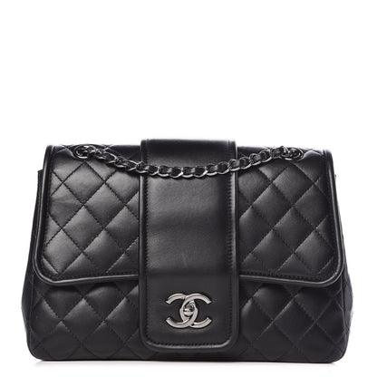 Chanel Lambskin Quilted Elementary Chic Flap Black 1 of 11