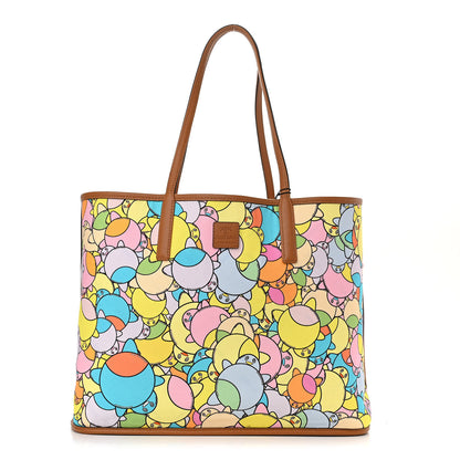 MCM X Eddie Kang Visetos Medium Reversible Shopper Tote White 3 of 18