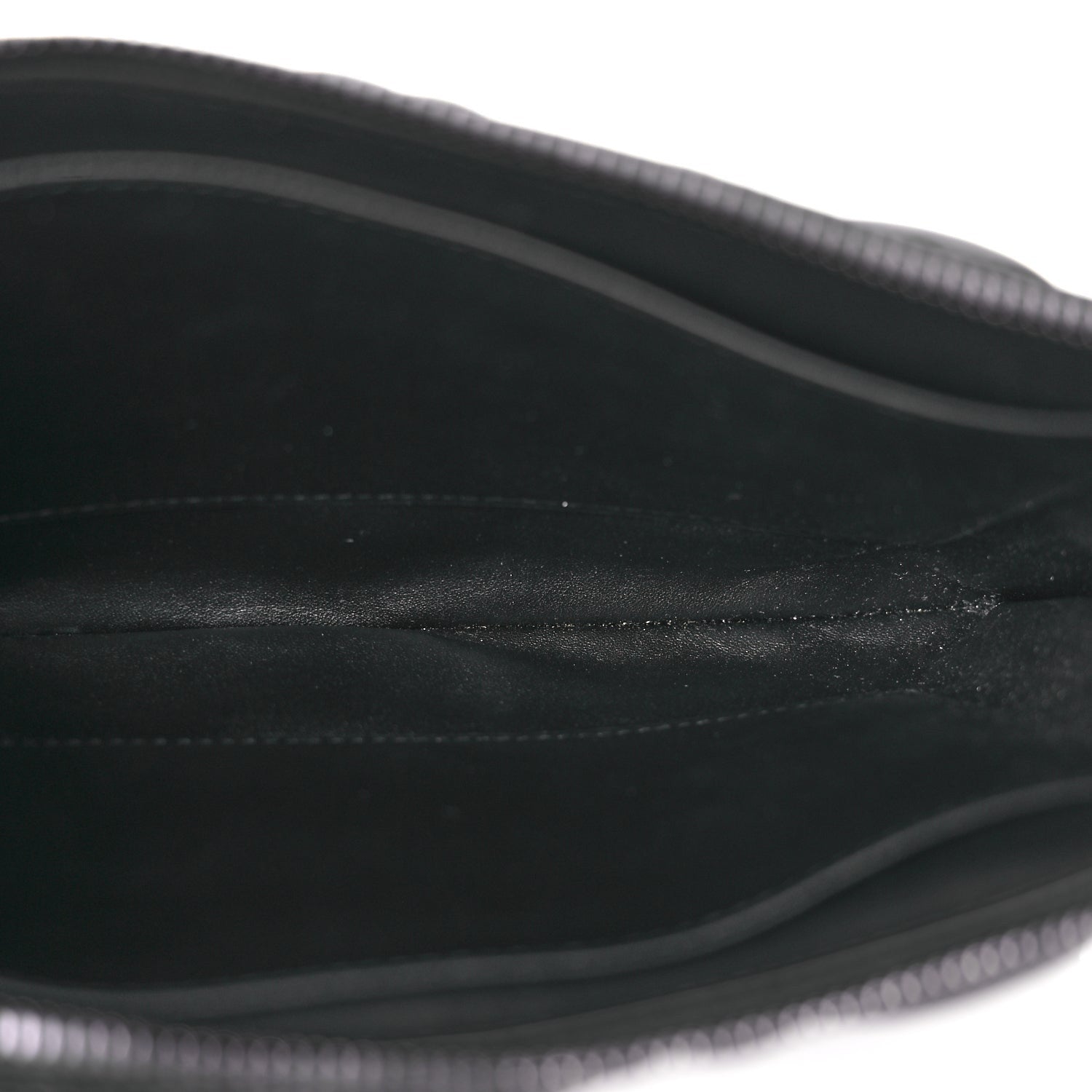 Christian Dior Supple Calfskin Cannage Caro Daily Pouch Black 5 of 8