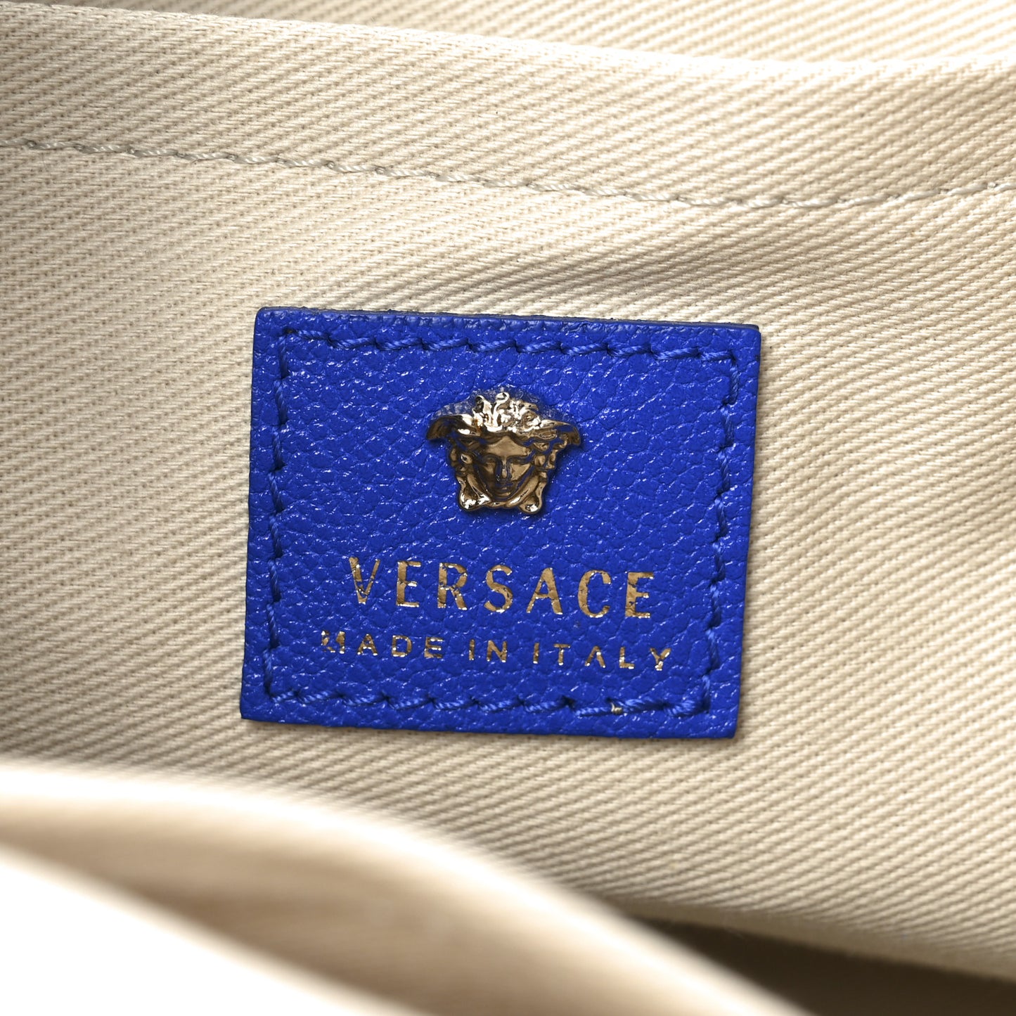 Vitello Medusa Tote Blue