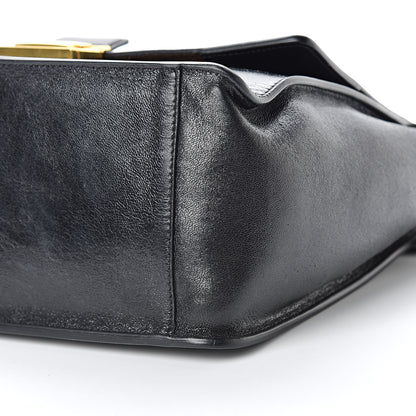 Fendi Agnello Old Shine Large Kan U Shoulder Bag Black 9 of 12