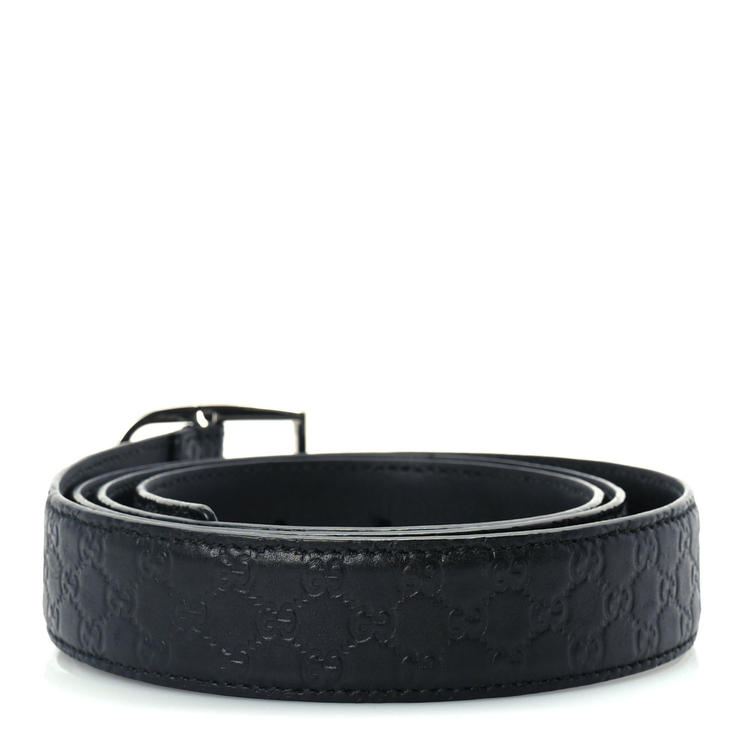 Gucci ssima Belt 105 42  Black 2 of 5