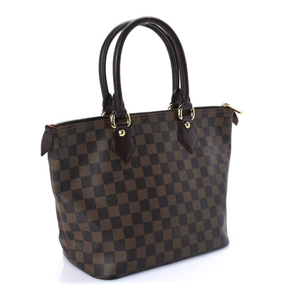 Louis Vuitton Damier Ebene Saleya PM Brown 2 of 7