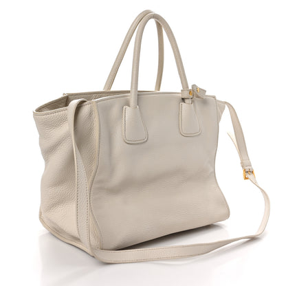Prada Vitello Daino Shopping Tote Talco 3 of 11