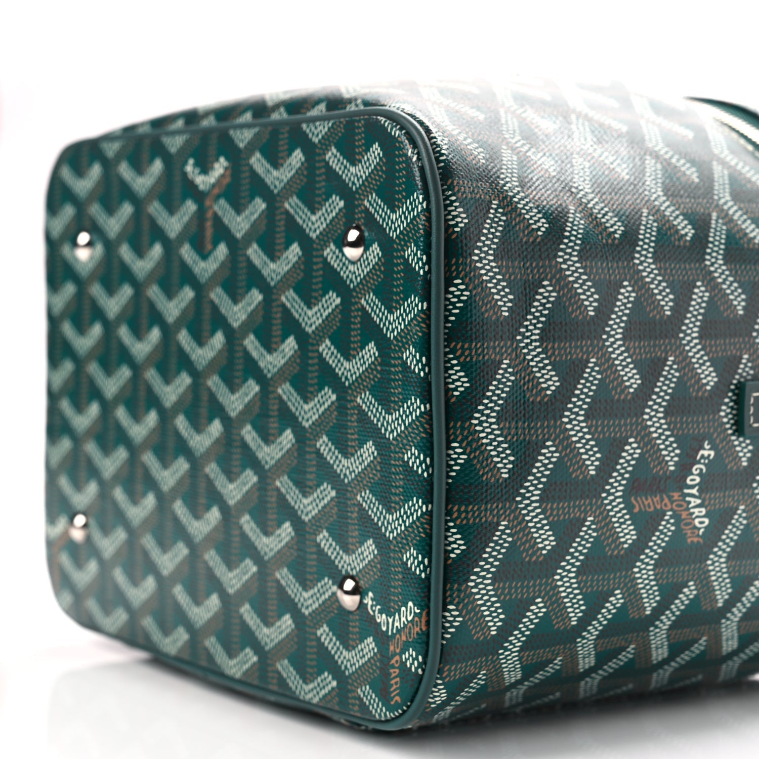 Goyard ine Muse Vanity Case Green 9 of 9