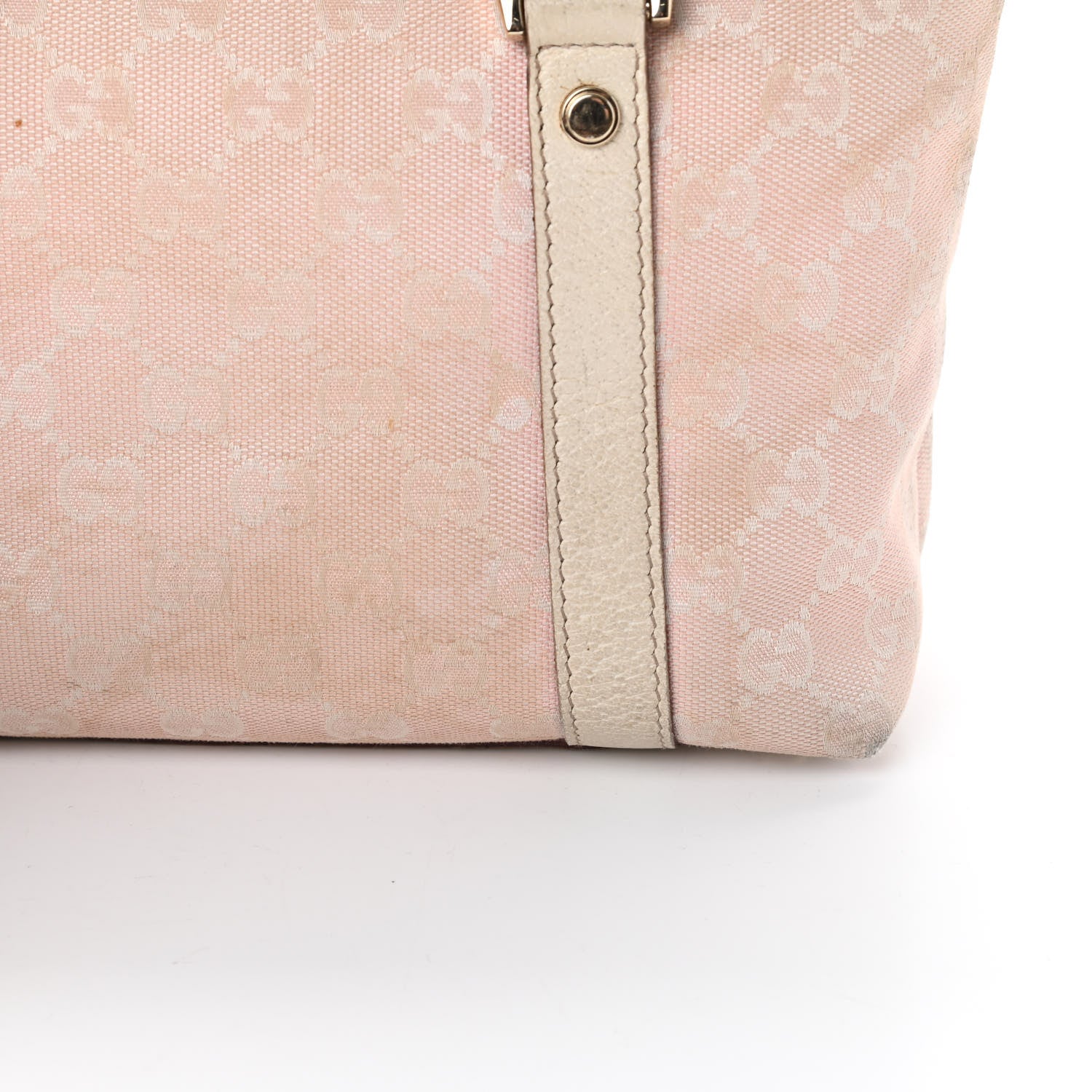 Gucci Monogram Small Abbey Tote Pink 16 of 19