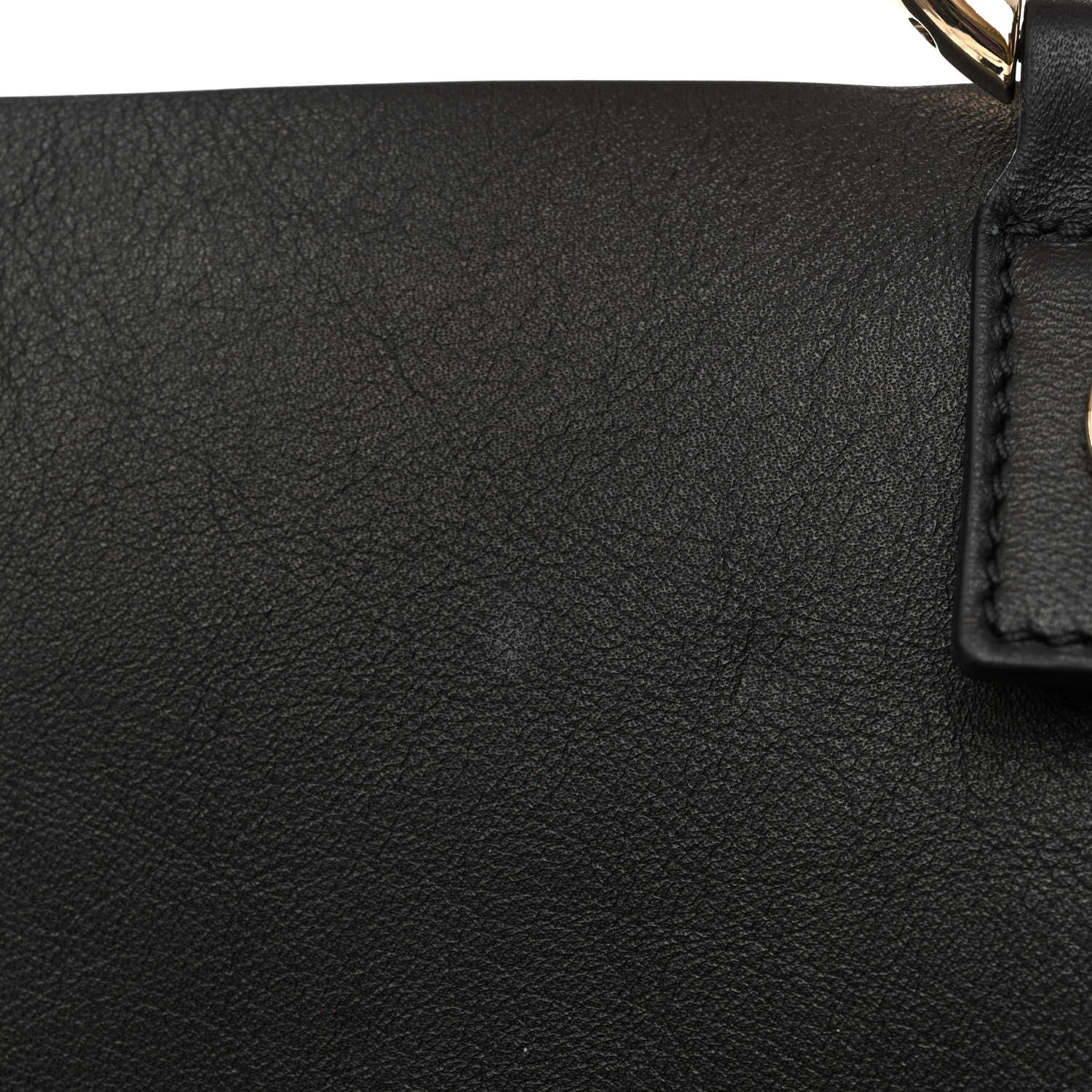 Chloe Suede Calfskin Medium Faye Shoulder Bag Black 12 of 12