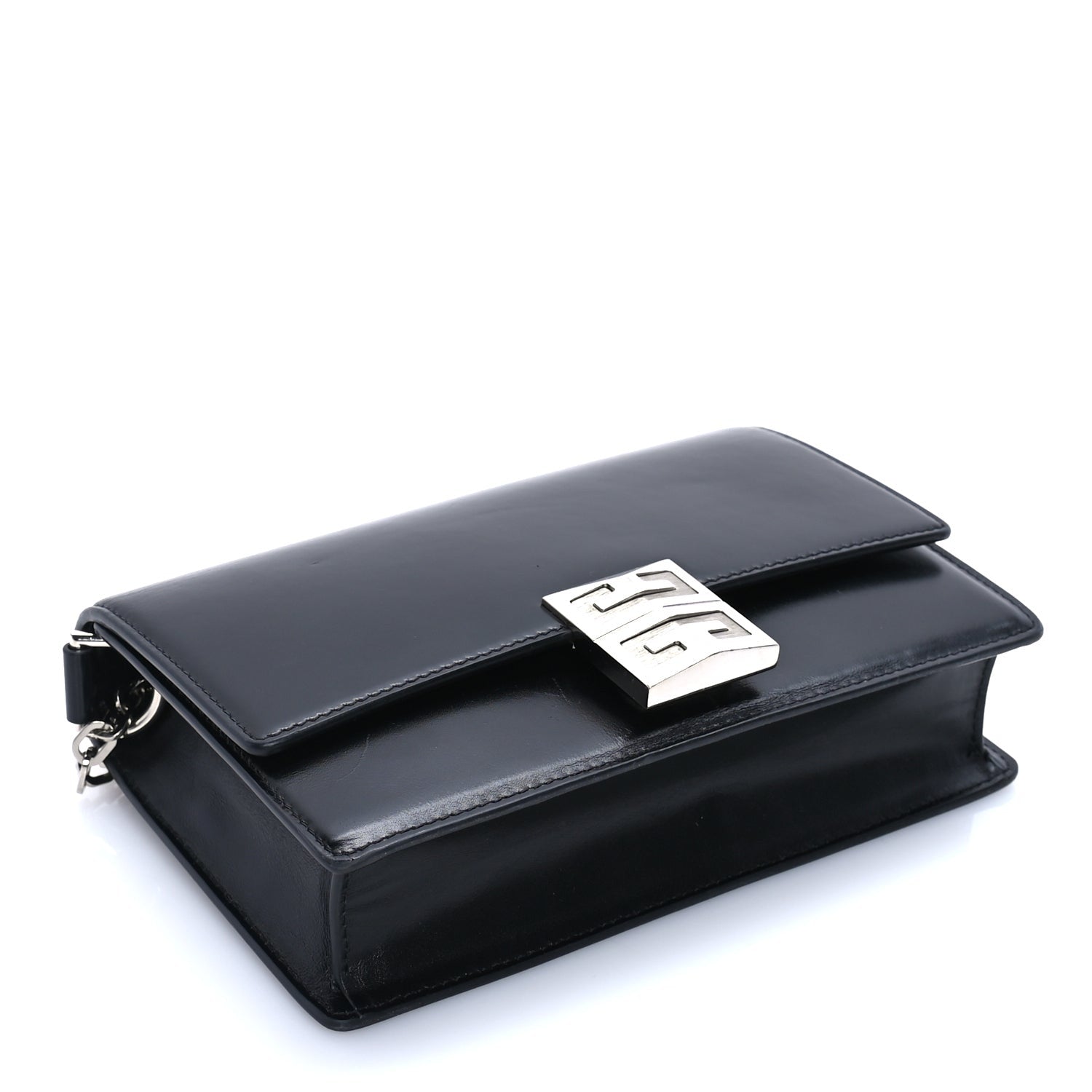 Givenchy Calfskin Small 4G Chain Shoulder Bag  Black 6 of 7