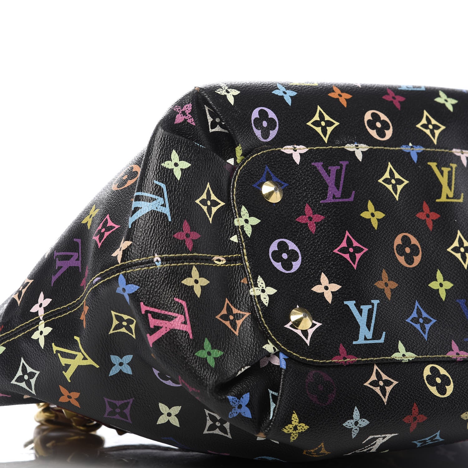 Louis Vuitton Monogram Multicolor Annie GM Black 6 of 17