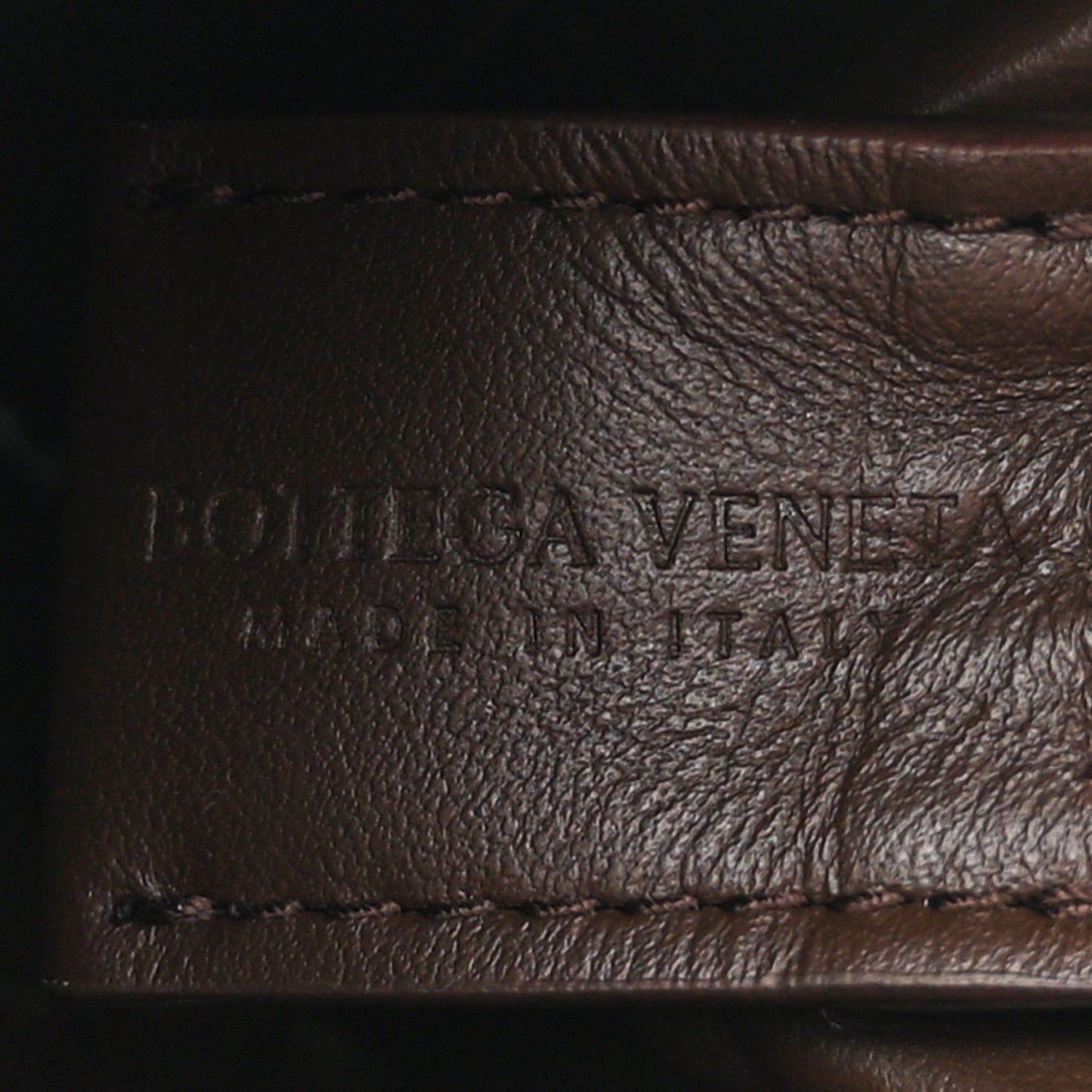 Nappa Intrecciato Mini Loop Camera Bag Light Brown