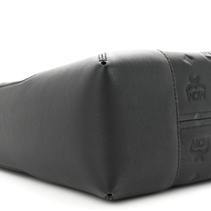 MCM Calfskin Ottomar Monogram Large Klara Hobo Black 8 of 9