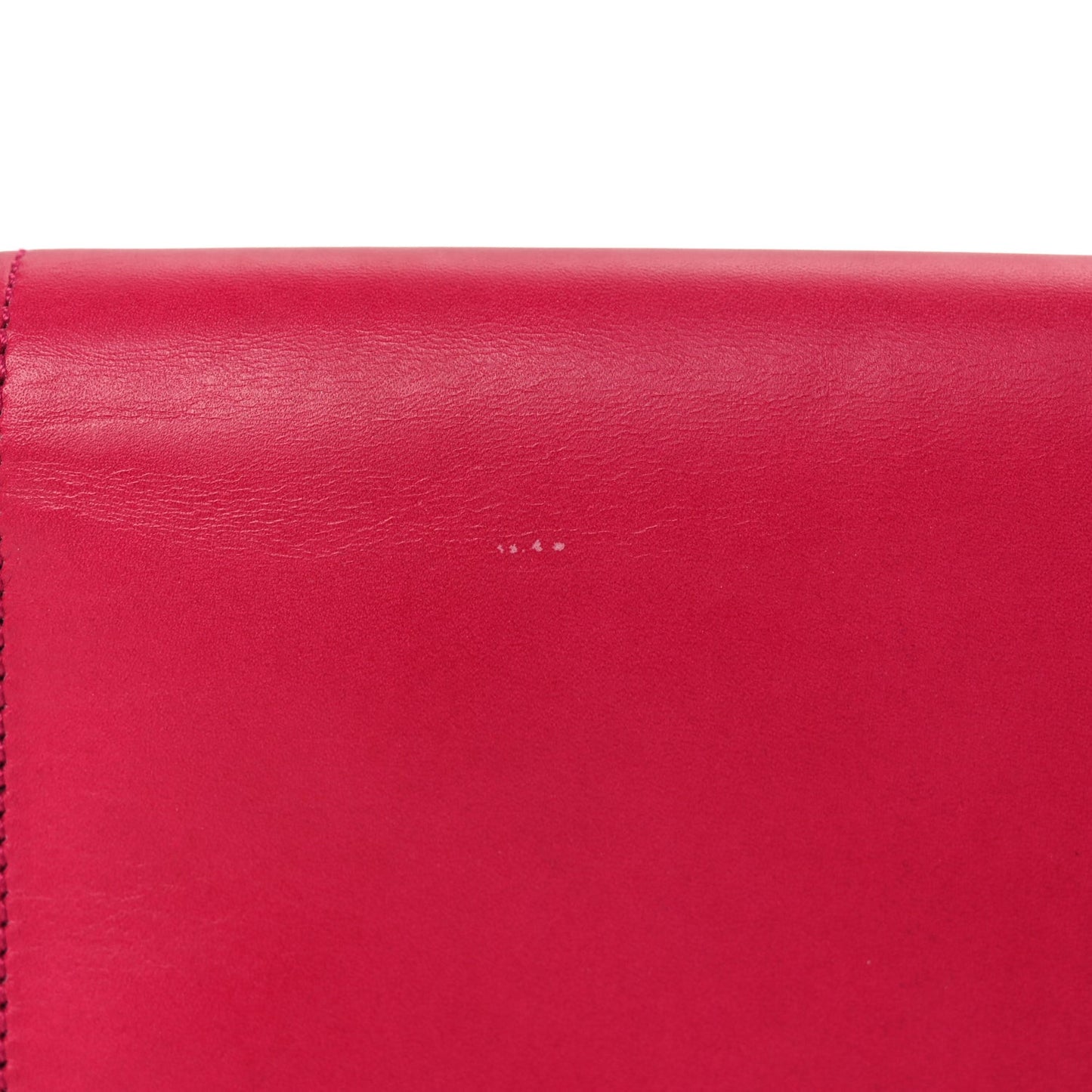 Smooth Calfskin Classic Monogram Cassandre Clutch Lipstick Fuchsia