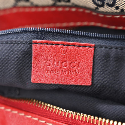 Gucci Monogram Acapulco Medium Hobo Navy 6 of 10