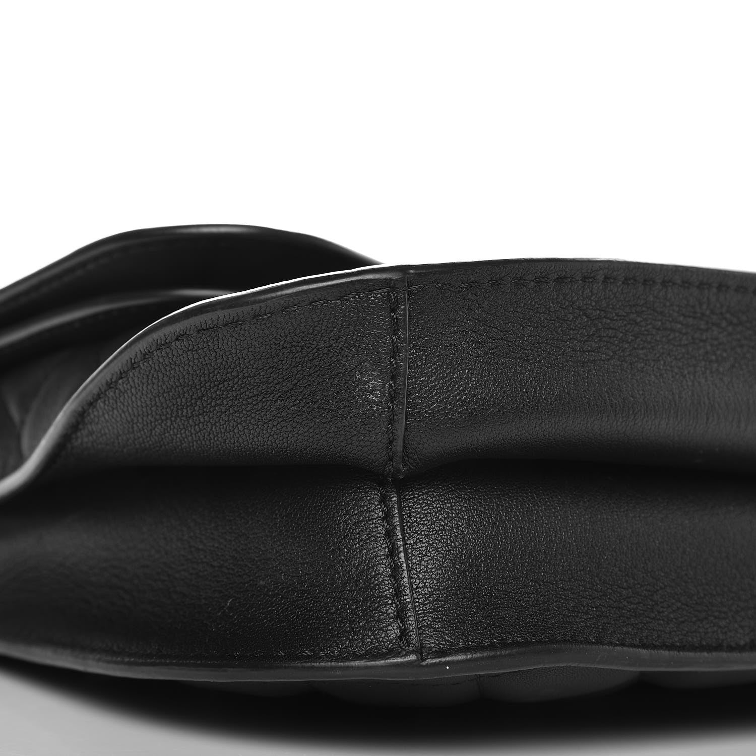 Chanel Lambskin Quilted Large Natural CC Flap Black 14 of 17