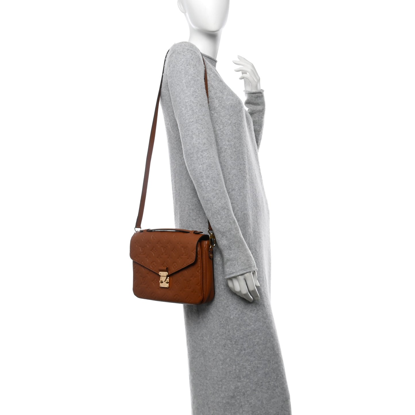 Empreinte Pochette Metis Cognac