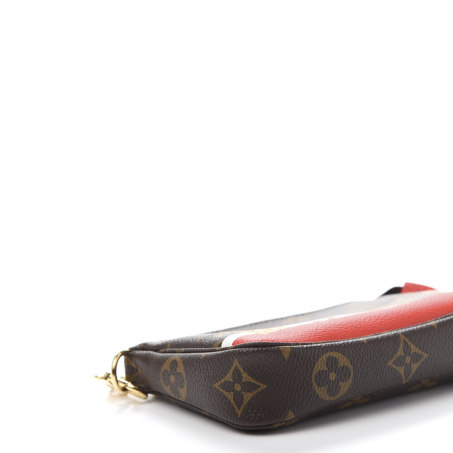 Louis Vuitton Monogram 2018 Christmas Animation Mini Cats Pochette Accessories 7 of 10