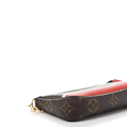 Louis Vuitton Monogram 2018 Christmas Animation Mini Cats Pochette Accessories 7 of 10