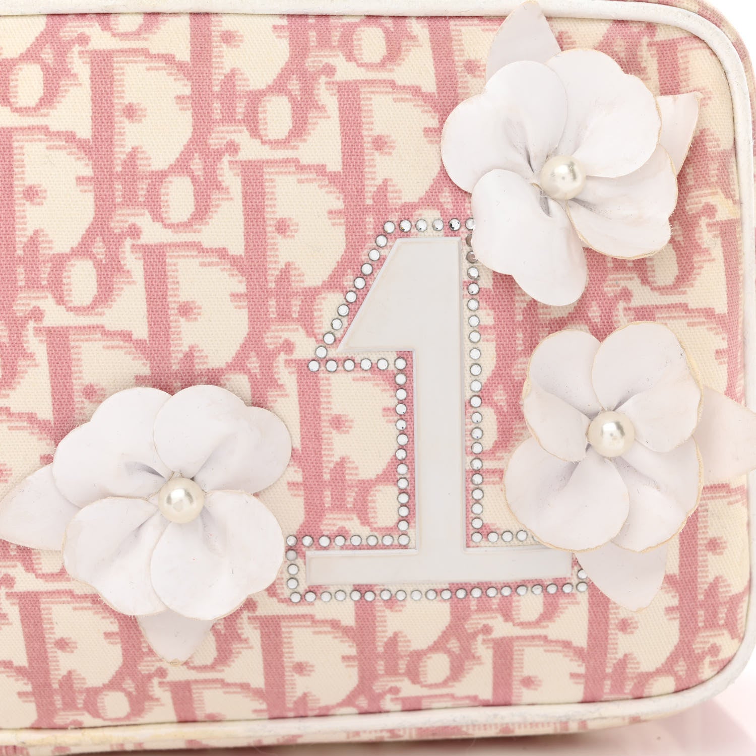Christian Dior Monogram Girly Shoulder Bag Pink 8 of 19