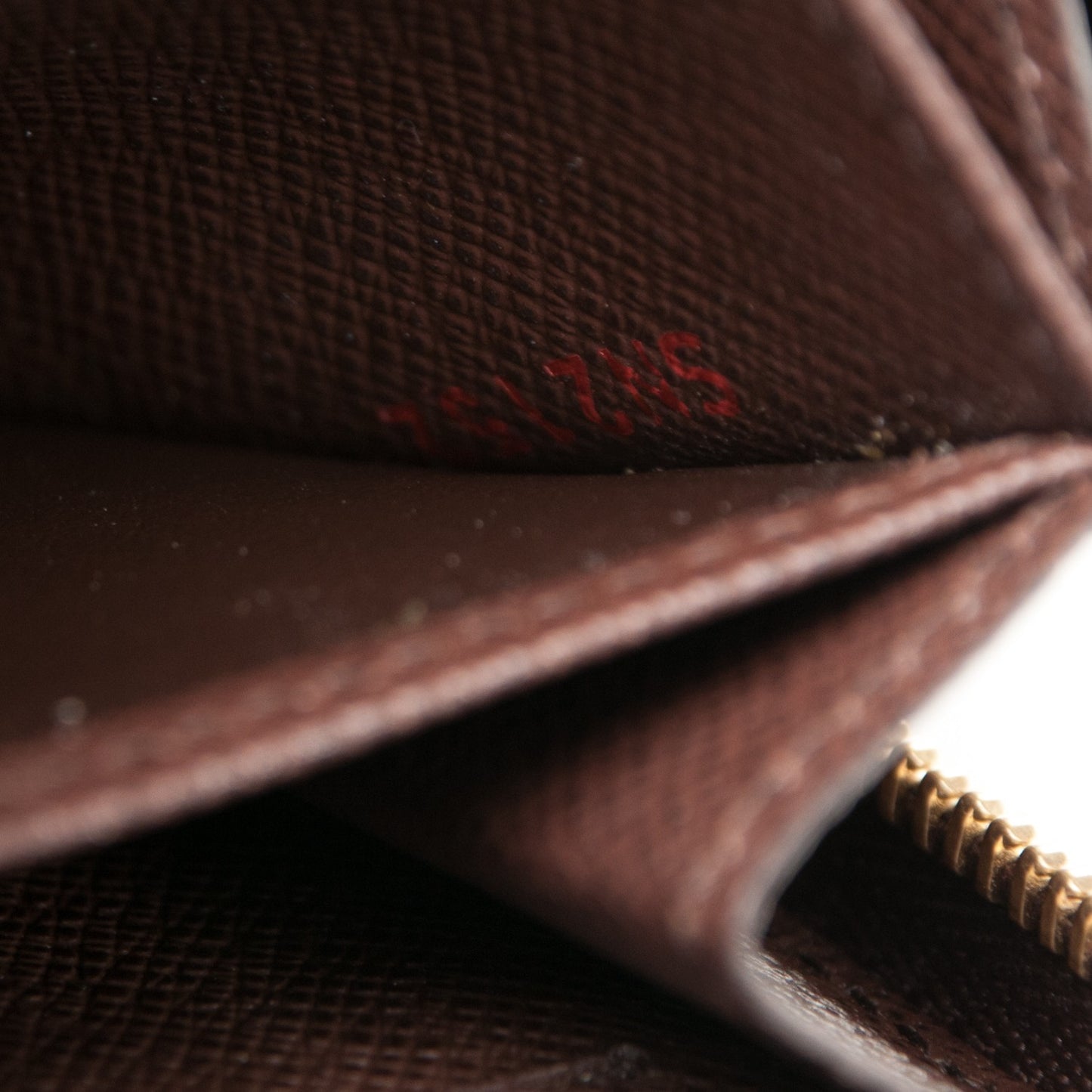 Damier Ebene Zippy Coin Purse