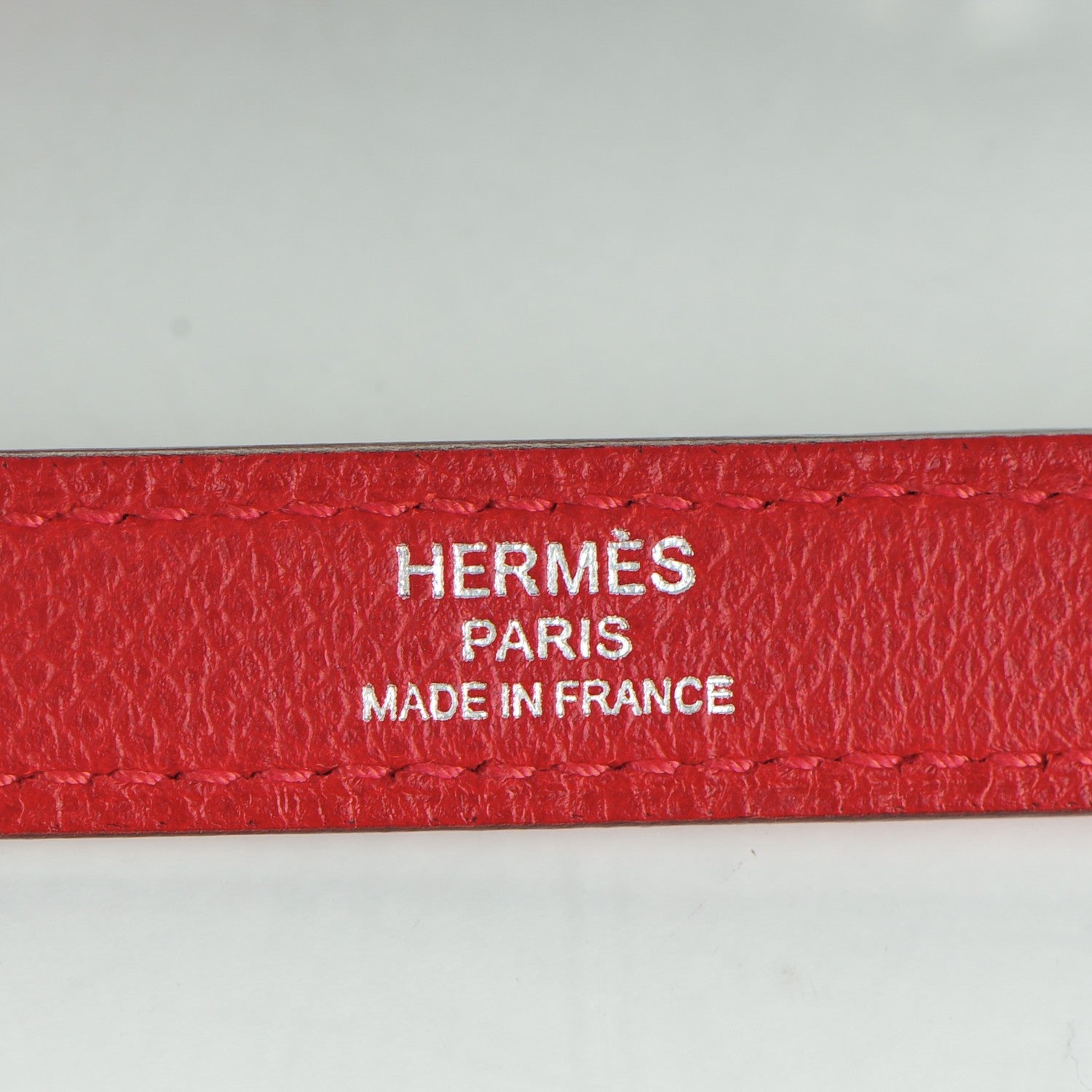 Hermes Epsom Kelly Sellier 32 Rouge Casaque 23 of 25