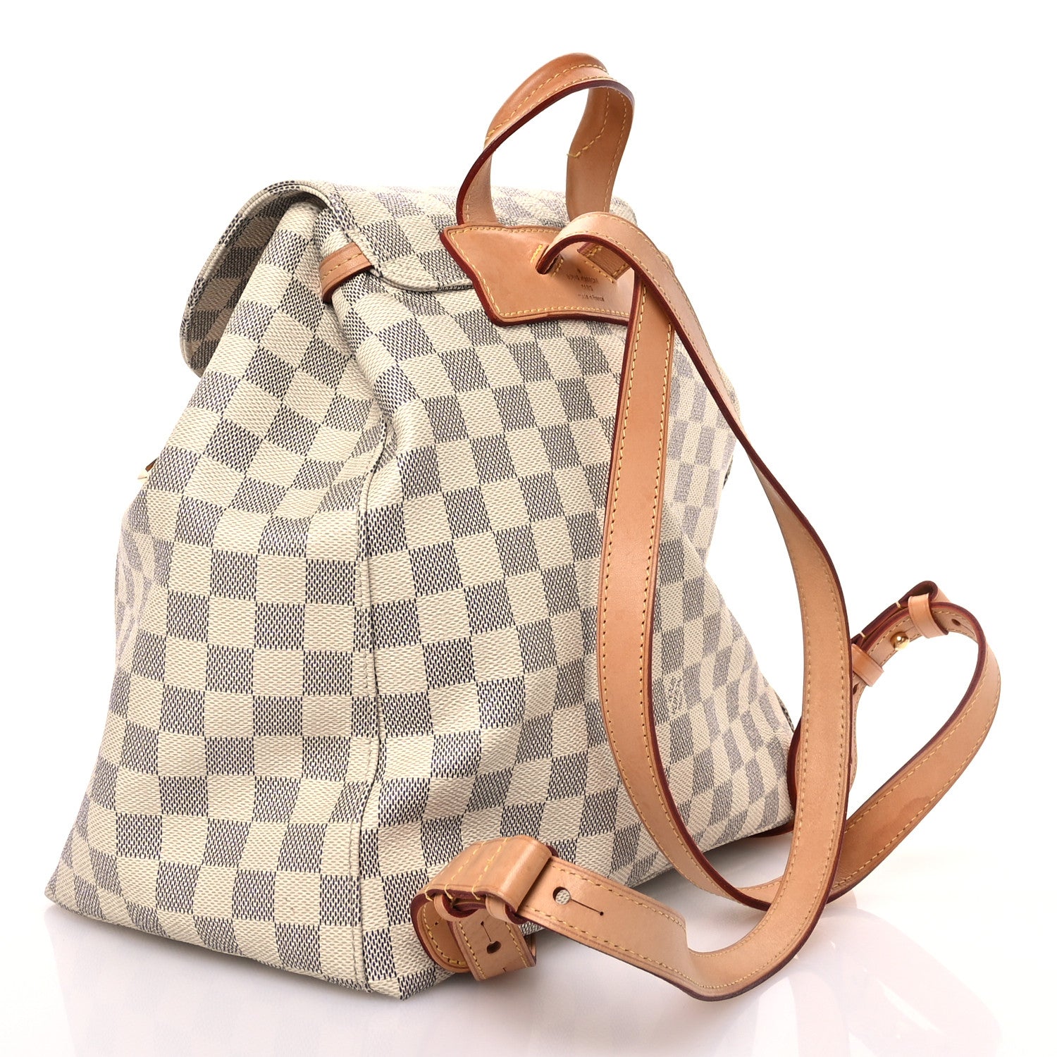 Louis Vuitton Damier Azur Sperone Backpack 3 of 9