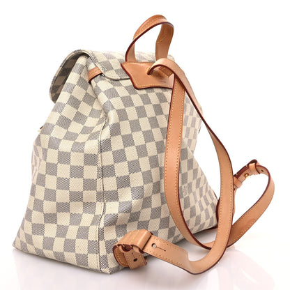 Louis Vuitton Damier Azur Sperone Backpack 3 of 9