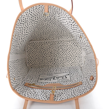 Louis Vuitton Monogram Kusama Waves Neverfull MM White 5 of 8