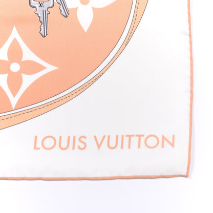 Louis Vuitton Silk Monogram Gradient By The Pool Square Scarf Brume 2 of 3