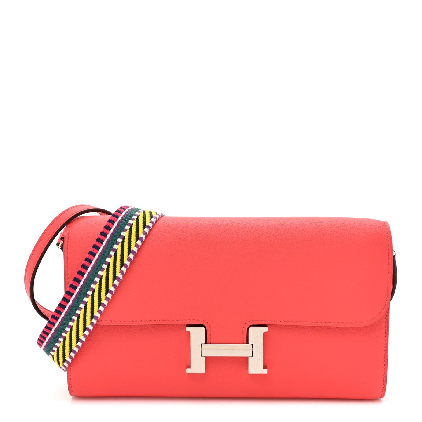 Evercolor Cavale Constance Long Wallet To Go Rose Texas Multicolor